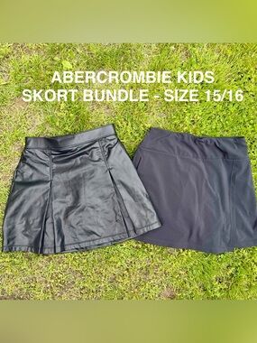 Abercrombie Kids Skort / Skirt bundle - Both Size 15/16